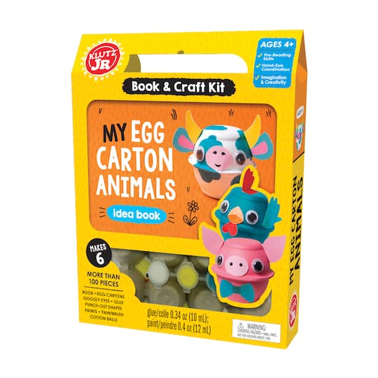 Klutz Jr. My Egg Carton Animals
